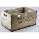 Watney Mann Wooden Beer Crate