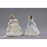 Two Royal Doulton Figurines: Amanda HN2996 and Andrea HN3058