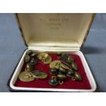 A Pair of Gold Plate and Enamel Cufflinks, RAF Enamelled Cufflink plus approximately fifteen old