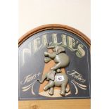 A Nellies Jams and Jellies Elephant Relief Sign