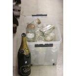 A Large Quantity of Glass Bottles etc