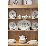 A Collection of Portmeirion 'Botanic Garden' Ceramics including Rolling Pin, Cruet Set, Tea Pot,