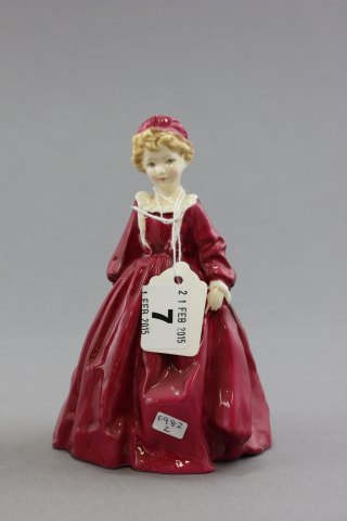 A Royal Worcester Figurine modelled by Freda Doughty 'Grandmothers Dress'