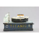 A Titanic Cast Iron Moneybox