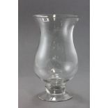 Large Bulbous Glass Vase