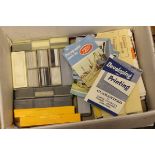 A Box containing a Large Quantity of 35mm Slides, Large Format and 35mm Negatives