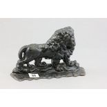 A Victorian Lion Door Stop