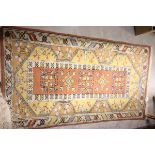 Orange and Yellow Ground Rug