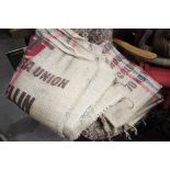 Ten Hessian Sacks