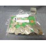 A Collection of Coins including Coinage of Great Britain Pack 1970, Commemorative Crown and Pre-