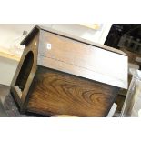 A Vintage Oak Dog Kennel