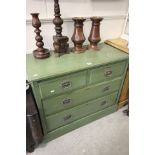 Painted Chest of Two over Two Drawers