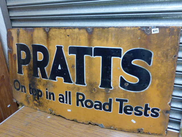 Enamel Sin 'Pratts, On top in all road tests'