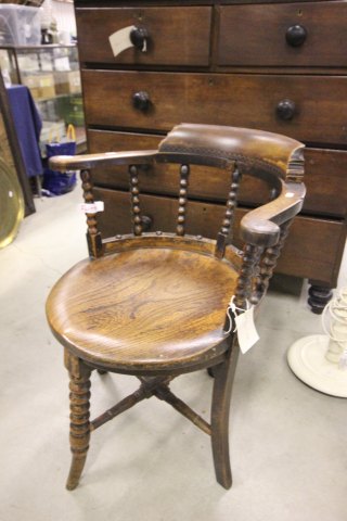 19th century Elm Seated Tub Chair