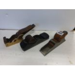 Three Chariot Woodworking Planes