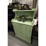 A French Painted Pine Cupboard