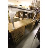 Contemporary Pine Dressing Table / Desk