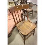 Elm Seated and Oak Kitchen Chair