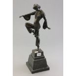 Art Deco Bronze Figure of a Dancer