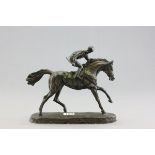 Jockey & Horse Racing Figure