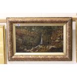 Oil Painting of Rural Mountain Scene believed to be North Wales