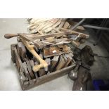 Large Group of Woodworking Planes