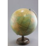 Vintage Phillips 13 1/2" Terrestrial Globe