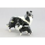 Beswick Large Sheepdog, model no. 1792 and a Beswick Small Sheepdog, model no. 1854