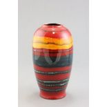 Anita Harris Vase signed to the base by Sarah Ewin, no. 1/1