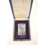 1941 Football medal in original case for the War Time representative match played at Chelsea's