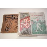 Vintage Sporting Ephemera; 1920 edition of Tom Webster's "Among the Sportsmen" cartoon