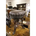 Late Victorian Circular Piano Stool