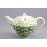 Dennis China Works Sally Tuffin Teapot, Primrose pattern, signed limited edition no. 17/30