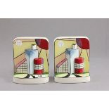 Lorna Bailey 'Deco House' Bookend No 17 of a Limited Edition of 50 with certificate