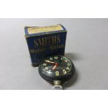 Vintage Smith Motor Watch in original box with guarantee and instructions