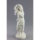 Victorian W H Goss Parian Ware Classical Figure