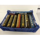 16 OO gauge Triang Carriages & coaches including Pullman