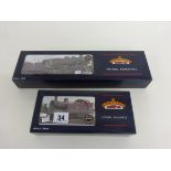 Two boxed Bachmann OO gauge 'Blue Riband' engines including 32-225 3F Jinty 47410 BR Black L/Crest