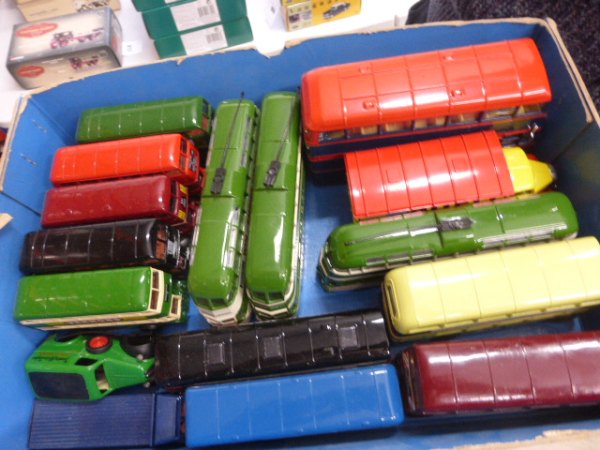 16 Loose die cast commercial vehicles in vg condition including Corgi & EFE