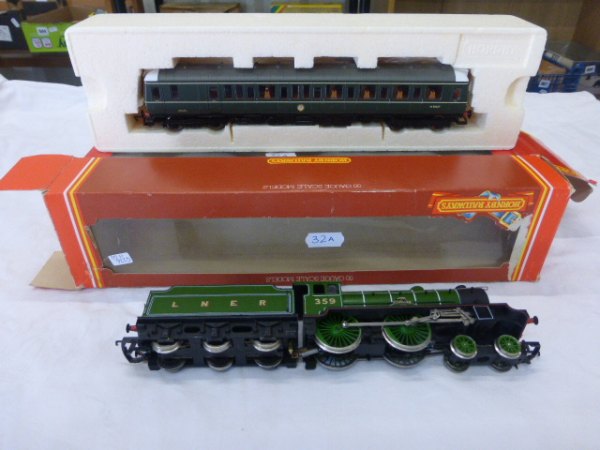 Two boxed Hornby OO gauge engines including R2509 Class 121 Driving Motor Brake W55027 and R859 LNER