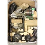 Large Box of Electrical Gauges and Dials