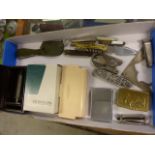 Ronson Lighter, Other Lighters, Penknives, Brass Vesta Case and other items