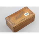 Early 20th century Mahogany Cigarette Box