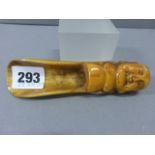 Bone Scoop Spoon with Buddha handle