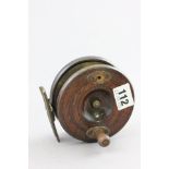 Vintage Wooden Fishing Reel