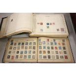 The Permanent Postage Stamp Album & the Postage Stamp Album with quantity of world used stamps