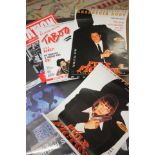 Film Posters - Three different Pulp Fiction posters 20"x13" approx plus Nation (signed), Taboo and