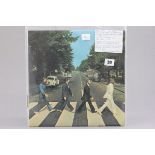 Vinyl - The Beatles Abbey Road 1st press LP with misaligned Apple with 'Her Majesty's' credit