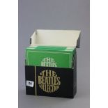 Vinyl - The Beatles 1976 7" Box Set with 24 vinyls Parlaphone/Apple World Record Club, black and