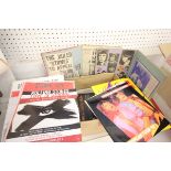 Box of The Rolling Stones ephemera including two scrapbooks, magazines, calendars etc